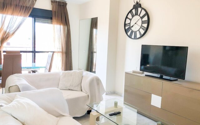 apartment with garden and sea  view