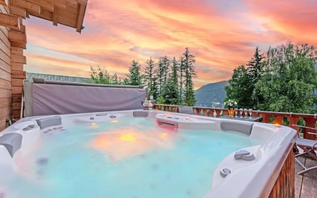 Exceptional Chalet With Outdoor Bubble Bath