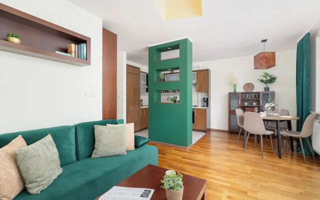 Green and Brown Apartment by Renters