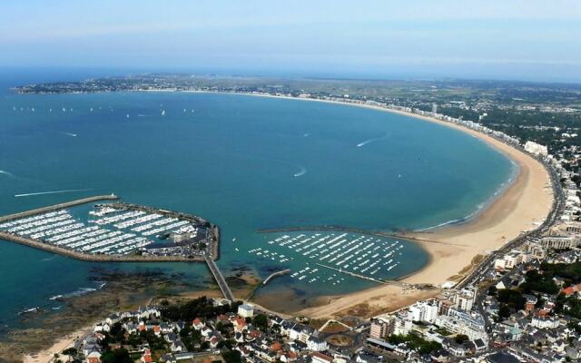 Apartment With 2 Bedrooms In La Baule Escoublac, With Wonderful Sea View, Furnished Terrace And Wifi 5 M From The Beach