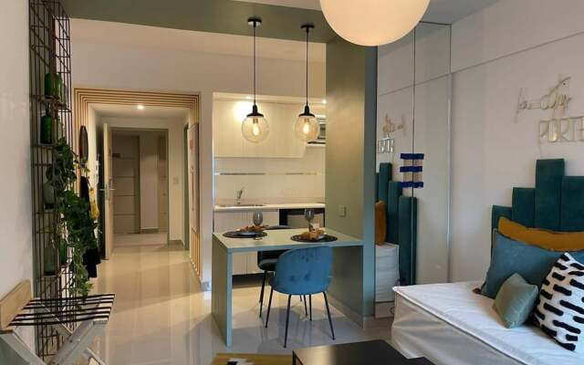 Modern Studio in San Telmo Design Balcony -309