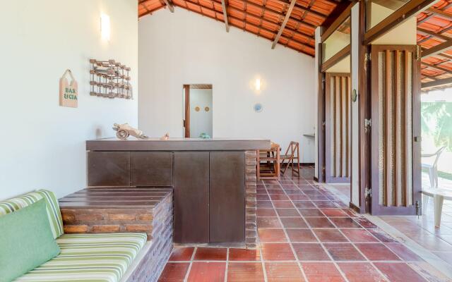 IT35 Ótima Casa 6 Quartos, Pé na Areia - Itacimirim