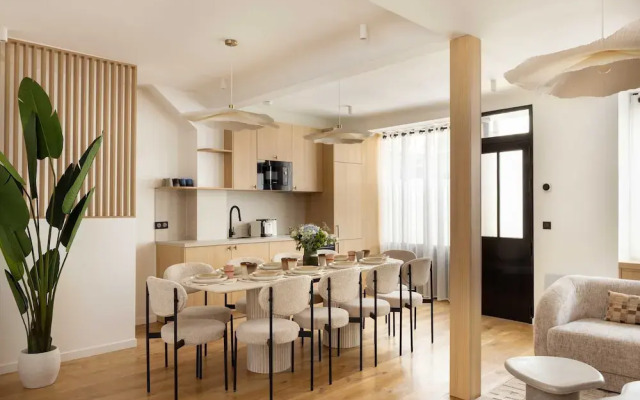 Luxury House With AC - 6bd/12p - Batignolles