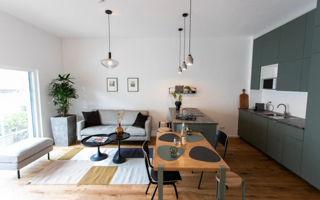 Stilvolle Wohnung mit ruhig gelegenem Balkon