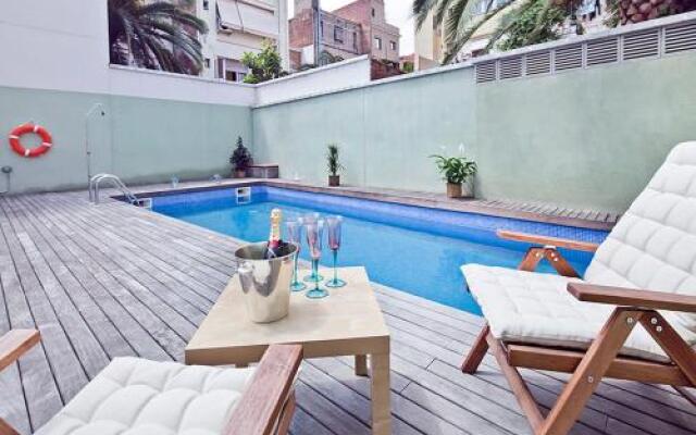 Apartment Barcelona Rentals - Gracia Pool Apartments Center