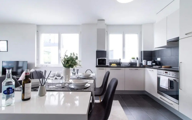 Modern 2 Bedrooms Apartment at Le Bouveret. Self-checkin