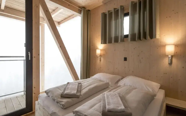 Nice Chalet With Balconies