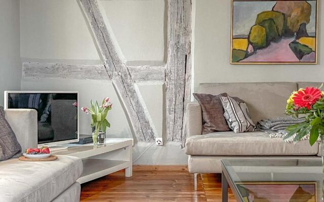 traumHaff Historischer Kahnschifferhof mit Kamin, liebevoll restauriert