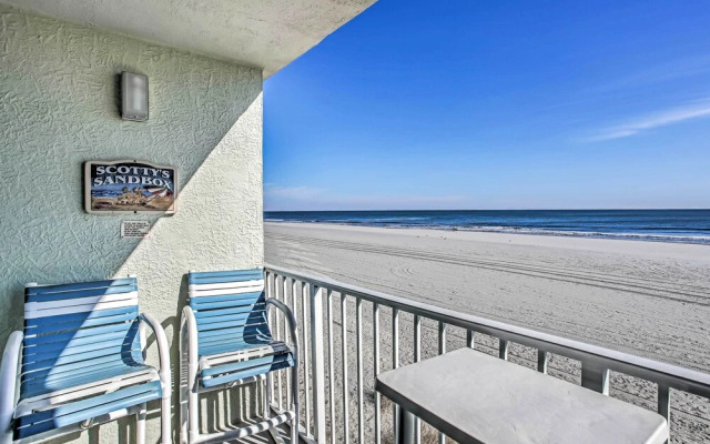 2 Mi to Golfing: Oceanfront Myrtle Beach Condo