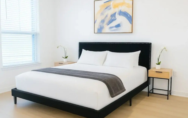 Relaxing Modern Stay - Workerfriendly w/ Pool+gym