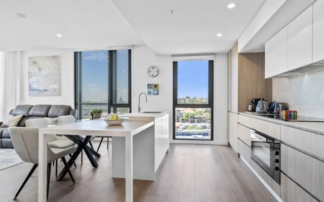 Stylish 2-bed Apartment With Rooftop BBQ Access