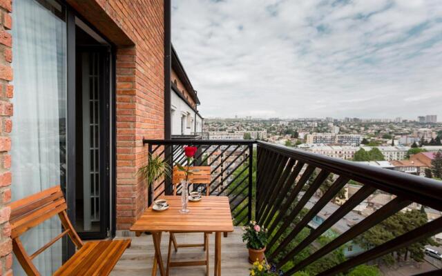Cozy studio with balcony