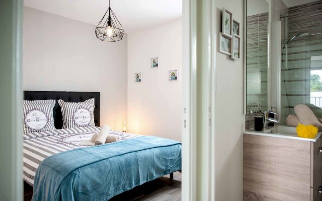 Appartement Cosy, À 2 Pas de Rennes, Parking Privatif