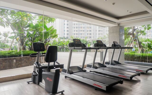 Vibrant Luxurious 1Br Apartment At La Riz Supermall Mansion