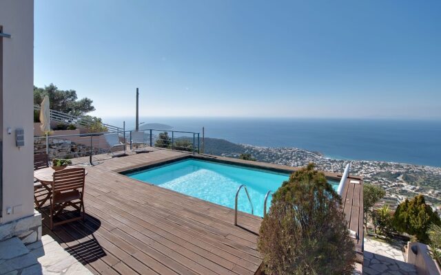 Alluring Villa in Saronida With Swimming Pool and Sea View