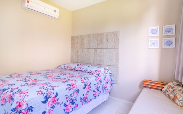 PF06 Ótimo Ap 2 Quartos - Praia do Forte