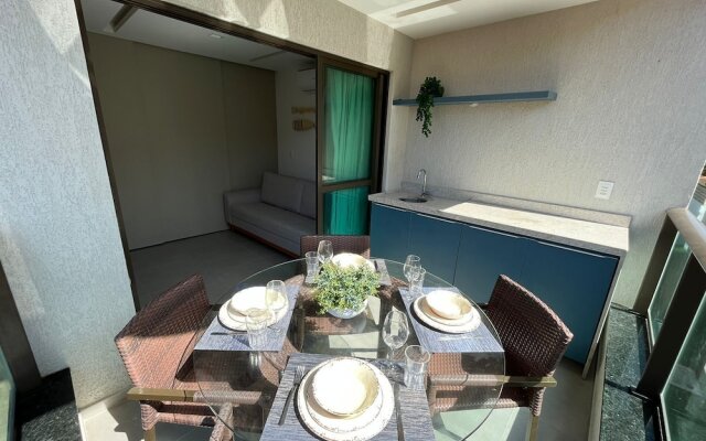 Flat equipado a 50m da Praia by La Playa