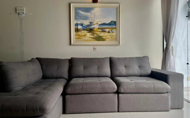 Linda Cobertura Duplex, Pé Na Areia,Vista Linda.