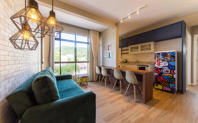 Apto pé na areia em Jurerê JBM201