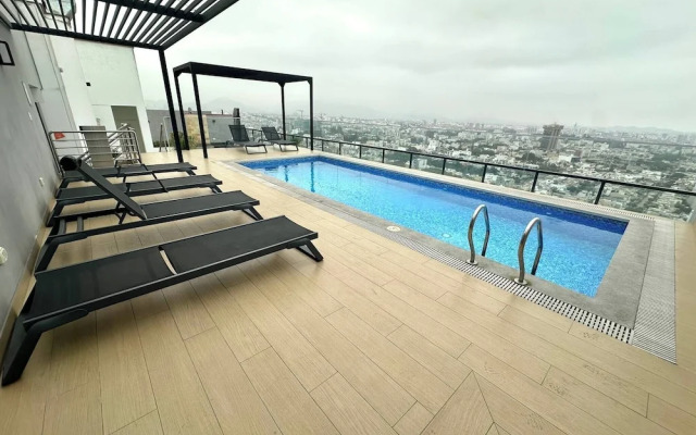 Modern 1BR on J Prado Board San Isidro