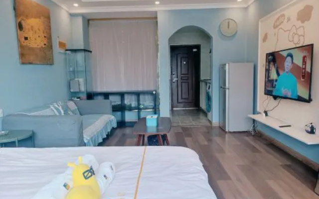 Yushang Chinese Yiju No Man Homestay (Zijin Famous Garden Shop) – Guest Rooms – Fuyang