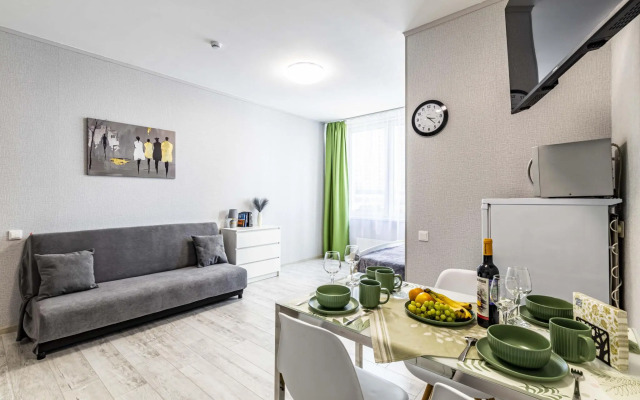 Апартаменты студия на улице Щербакова 80