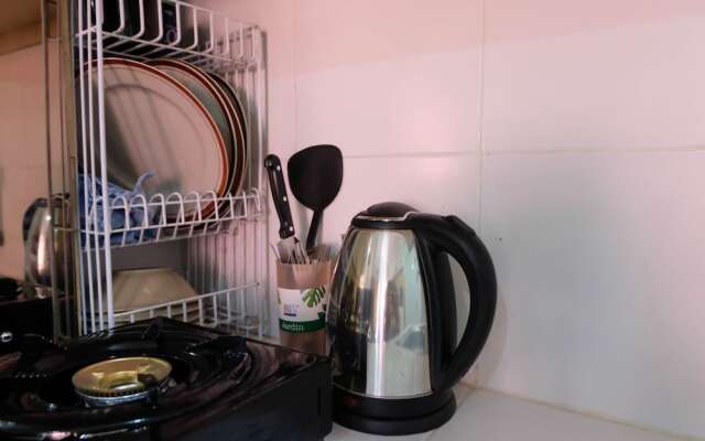 Cozy and Minimalist 2BR Apartment at Ayodhya Residence