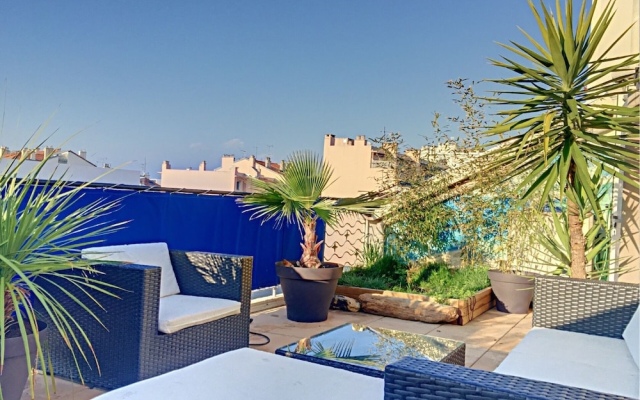 Penthouse Antibes City Centre/Beach