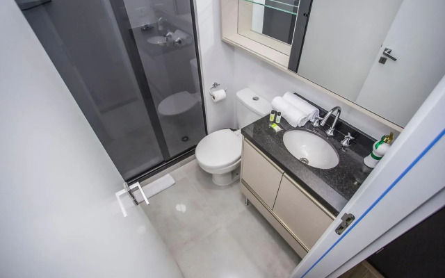 Studio com Cama e Sofá-Cama de Casal - ALL2011