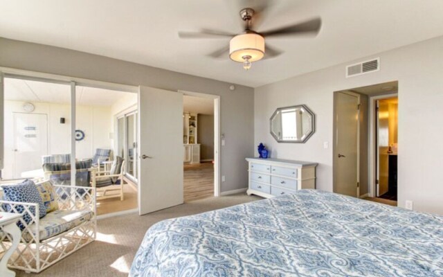 Beach Cottage Look Condo, Ocean View from Spacious Balcony by RedAwning