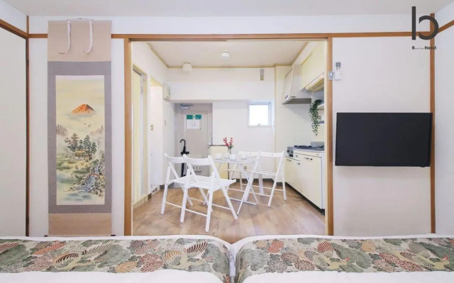 bHotel135 1 BR for 4 ppl mins walk to Peace Park – Guest Rooms – Hiroshima