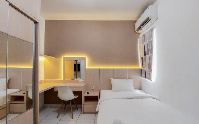 Cozy And Minimalist Studio (No Kitchen) At Aeropolis Apartment – Guest Rooms – Tangerang