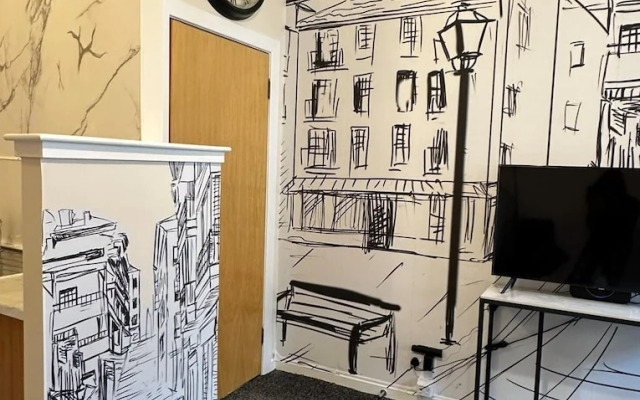 Central Glasgow Apartment - Sleeps 2 & Kitchen