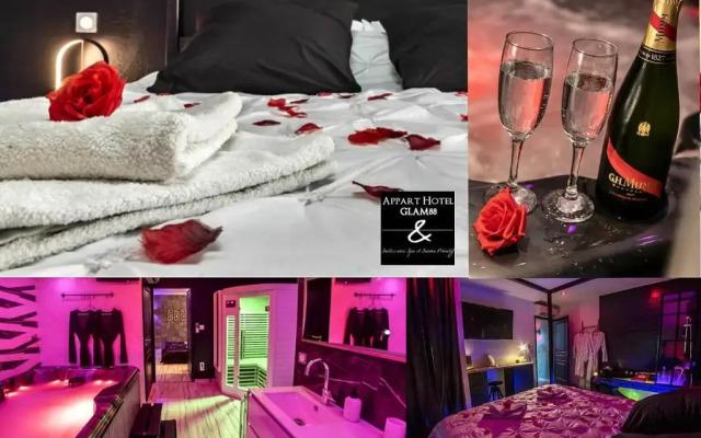 Appart Hotel GLAM88 Suites Avec SPA et Sauna Privatif