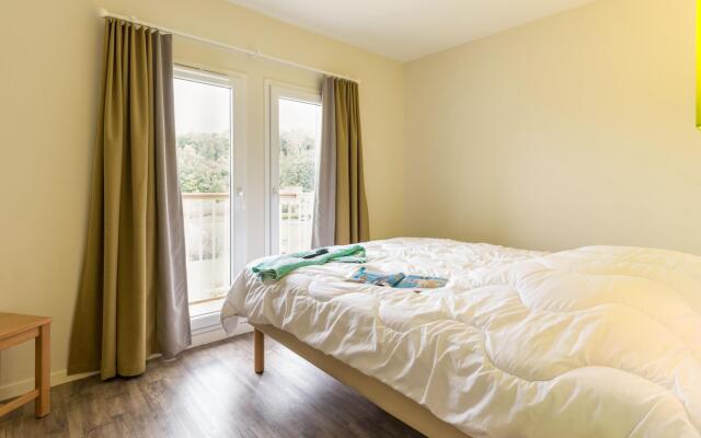Apartment in Branville with balcony or terrace