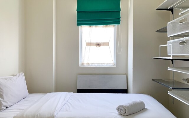 Modern Look And Comfortable 2Br Green Pramuka City Apartment