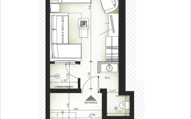 Pol's studio, Kalamata Mediterranean Apartments