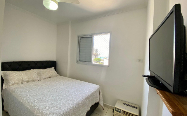 A033- 2 Dorm c/ Suíte | Churrasqueira e Wi-Fi