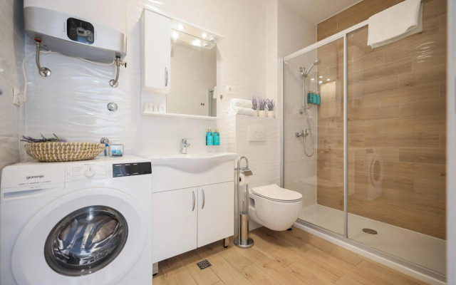 Stella Maris **** balcony, sea view, garage, BBQ