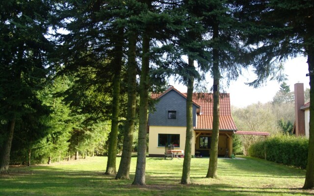 Ferienhaus Mirow-Lärz - Kamin Wald Ruhe