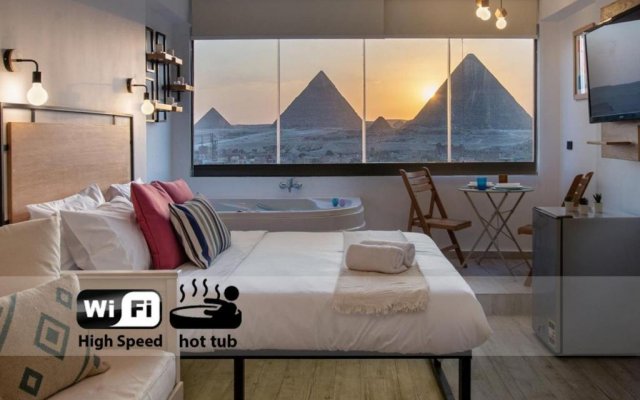 Jacuzzi By The Historic Giza Pyramids - Apartment 4