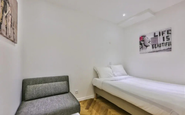 Modern and Peaceful Apartment - 1br/5p - Sentier