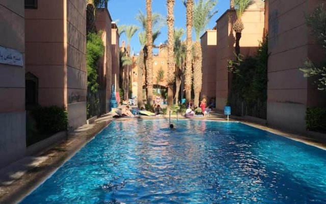 Property with 3 Bedrooms in Annakhil, Marrakech, with Wonderful City View, Pool Access, Furnished Terrace - 80 Km From the Slopes