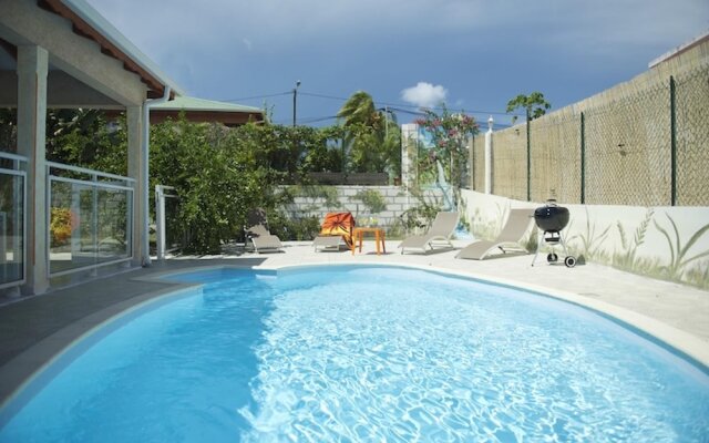 Villa With 3 Bedrooms in Saint-françois, With Private Pool, Furnished