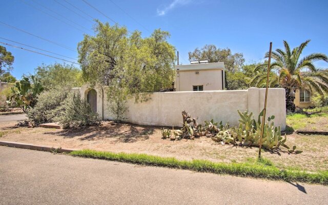 Tucson Historic Home: Fenced Yard + Desert Views!