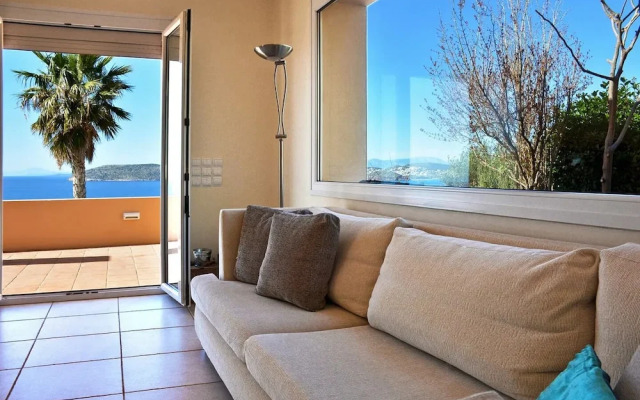 Seaview Villa With Pool Spa Tub And Barbecue