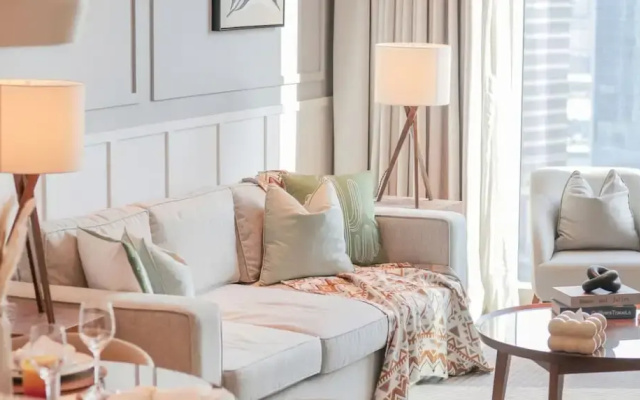 Lux 1BR Downtown Near Burj Khalifa Dubai Mall - Apartment in ดูไบ - Photo 5