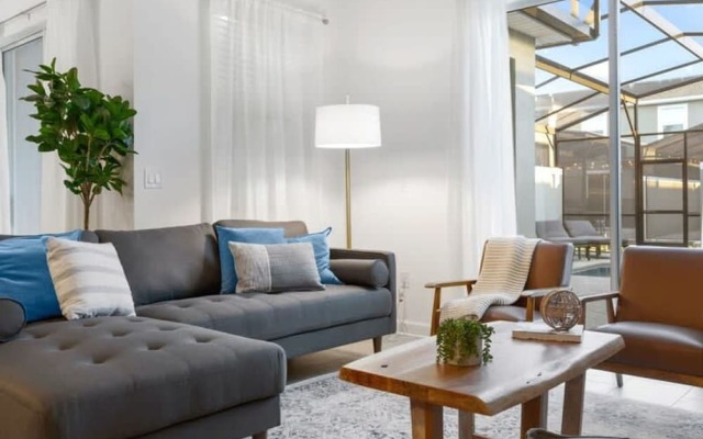 4224 Modern 4BD Private Pool - Near Disney