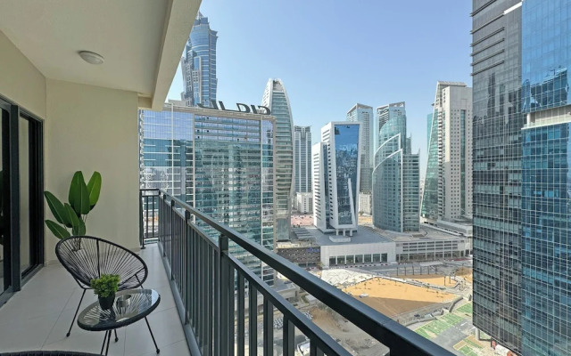 bnbme - DAMAC Zada Tower - 1 BDR