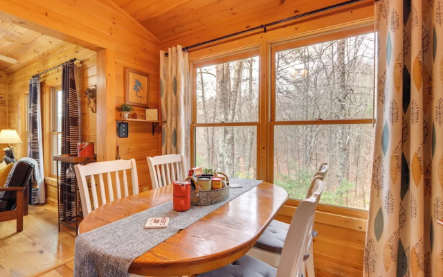 Blue Ridge Log Cabin w/ Hot Tub & Game Room!